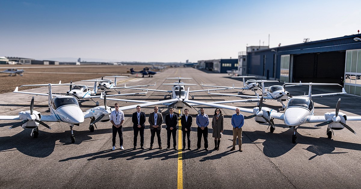 Delivery Of Diamond Aircraft Fleet To Oman Aviation Academy Completed