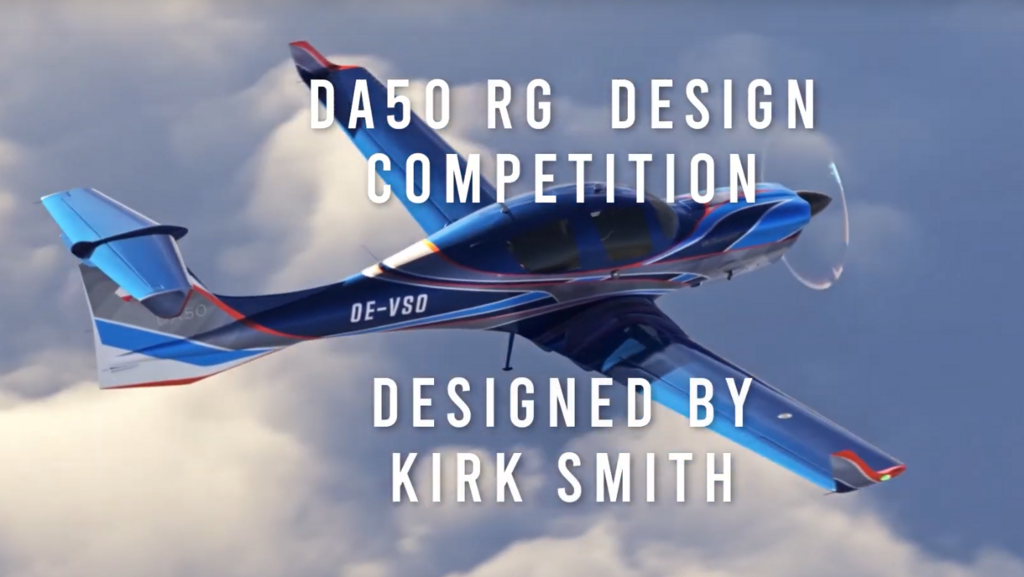 Rendering of the DA50 RG design competions winner.