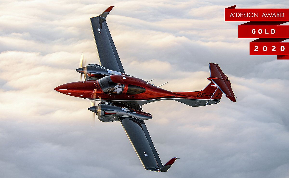 Diamond Aircraft Da42 Vi Nets The Prestigious Adesign Award Diamond